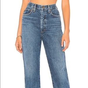 AGOLDE High Rise Kick Pinch Waist 25